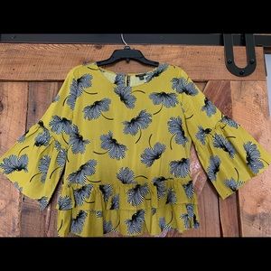 ANN TAYLOR PRINT TOP